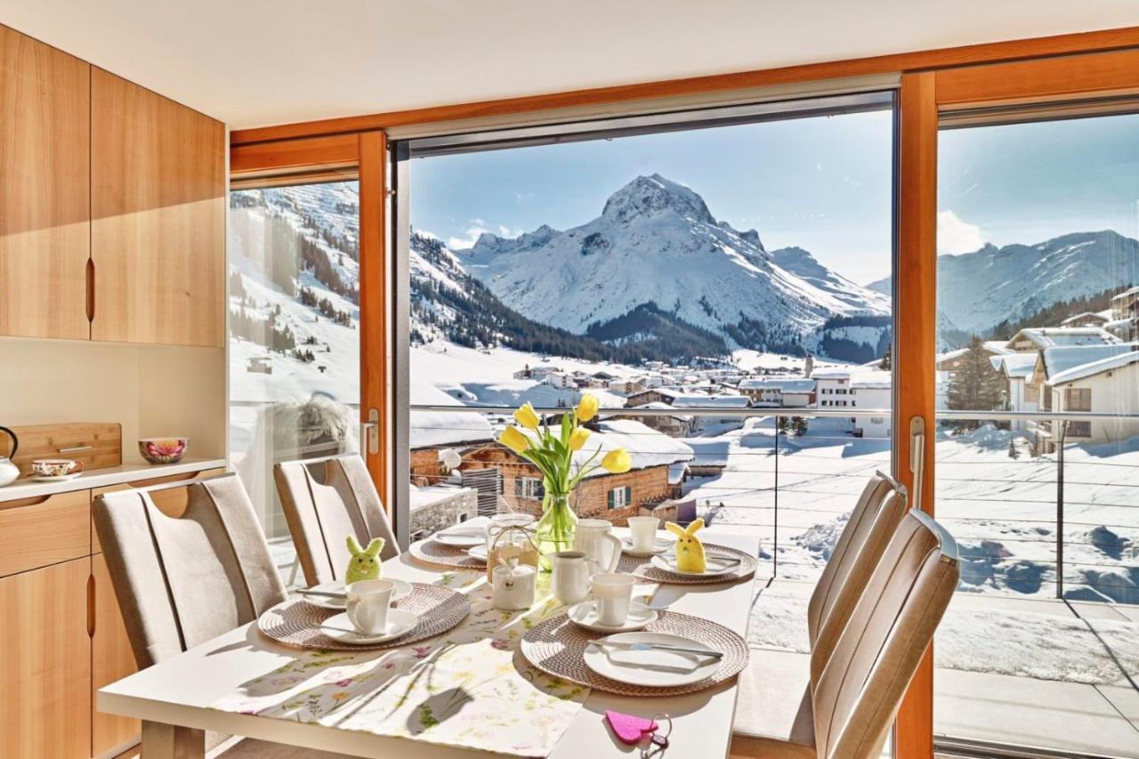 Appartements Haus Dr Muxel Lech am Arlberg Exterior foto
